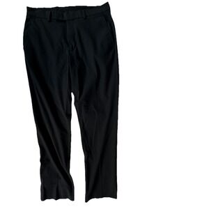 Apt. 9 Premier Flex Slim Fit Dress‎ Pants Men's 32x30 Black trousers
